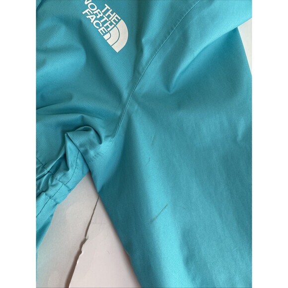 Girls The North Face Dryvent Aqua Zip Hooded Rain Wind Jacket Size 7/8 - Picture 11 of 13
